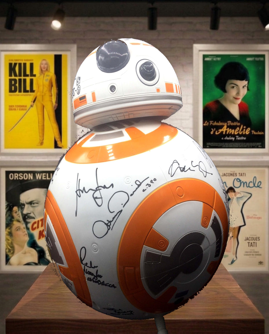 BB8 Star Wars 19 autographes ! Harrison Ford, Mark Hamill