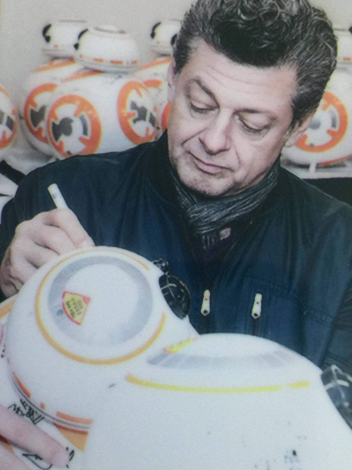BB8 Star Wars 19 autographes ! Harrison Ford, Mark Hamill