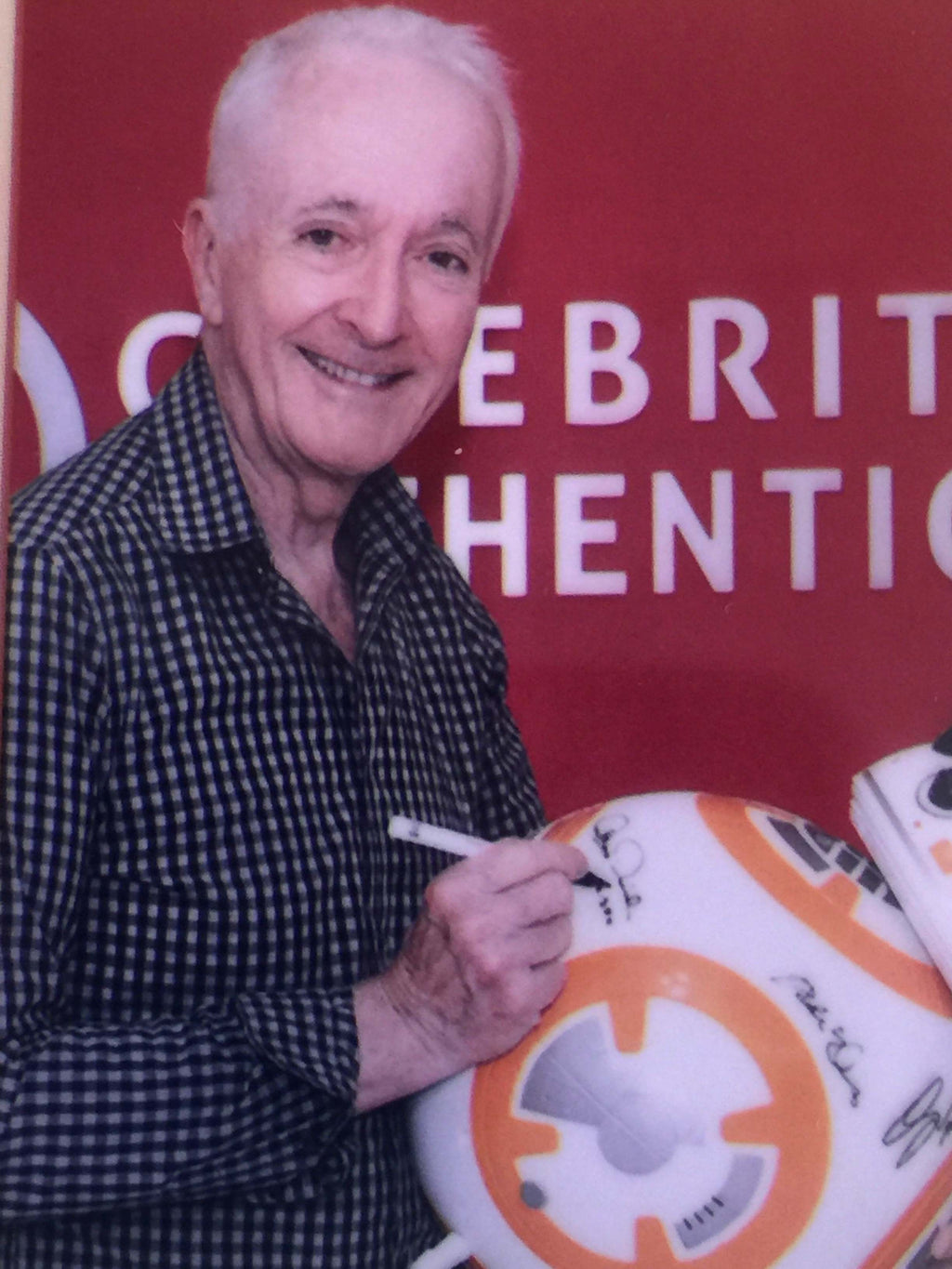 BB8 Star Wars 19 autographes ! Harrison Ford, Mark Hamill