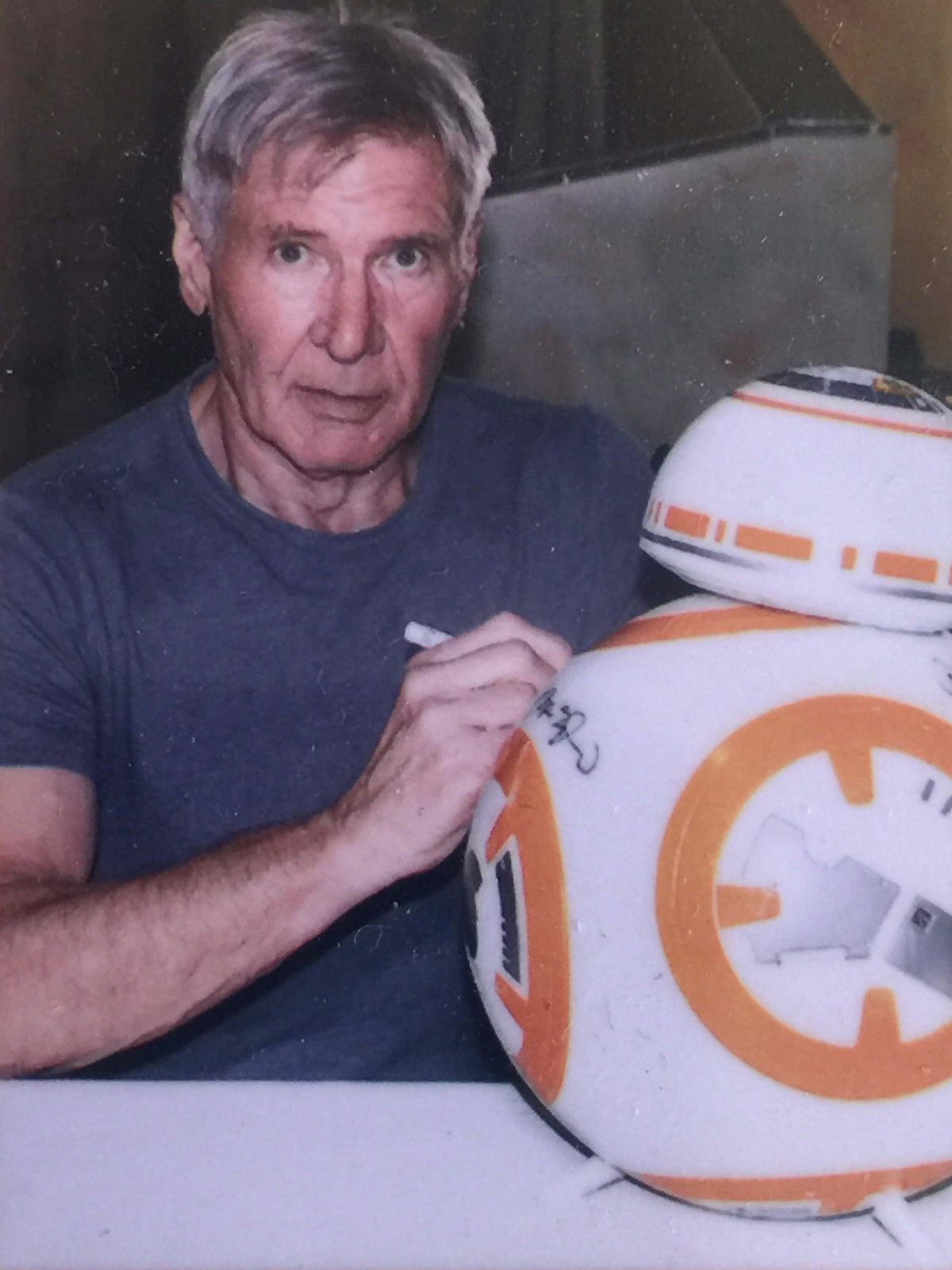 BB8 Star Wars 19 autographes ! Harrison Ford, Mark Hamill