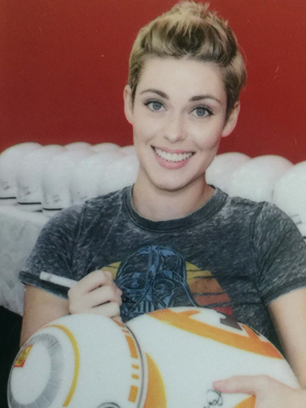 BB8 Star Wars 19 autographes ! Harrison Ford, Mark Hamill