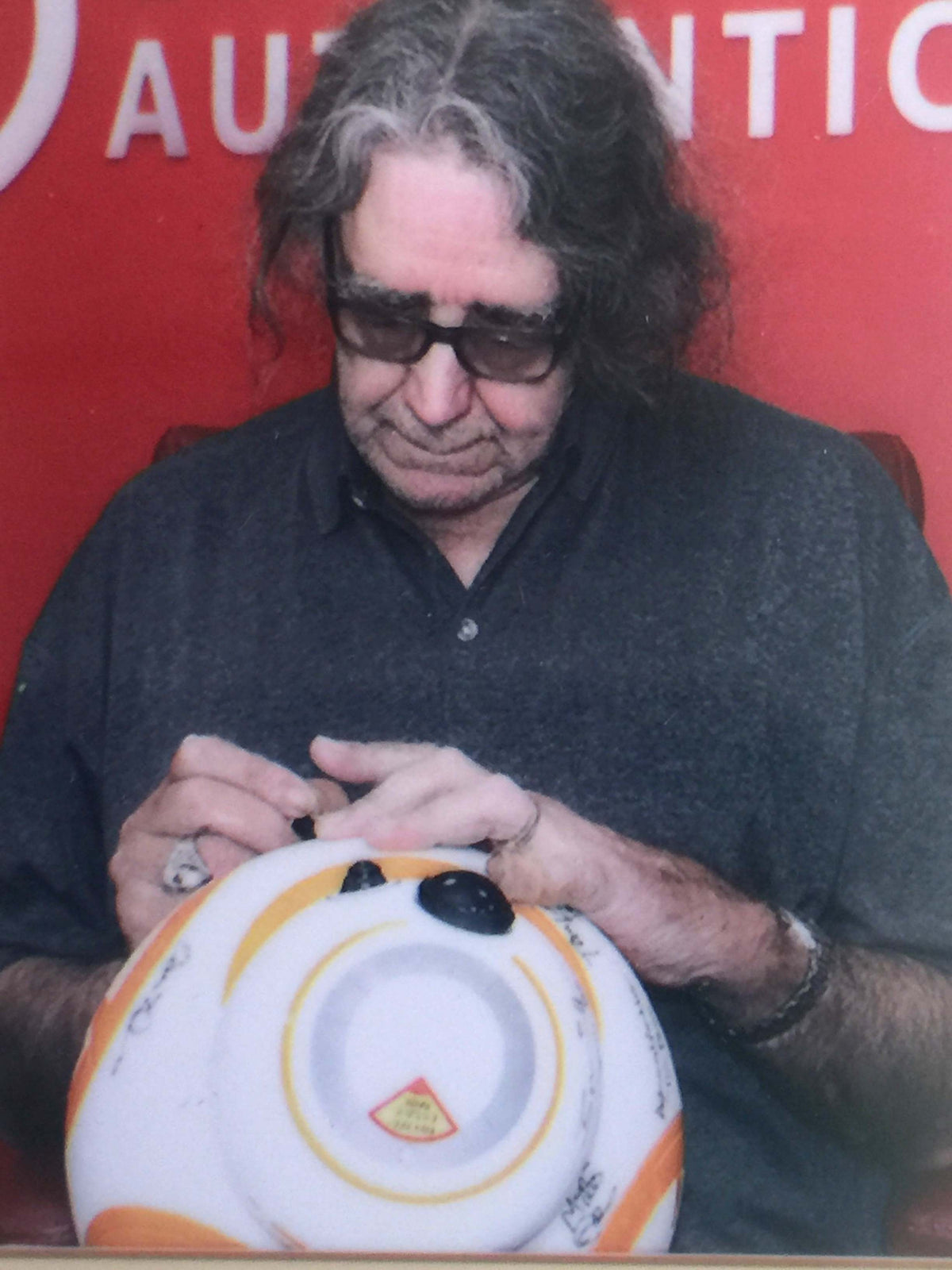 BB8 Star Wars 19 autographes ! Harrison Ford, Mark Hamill