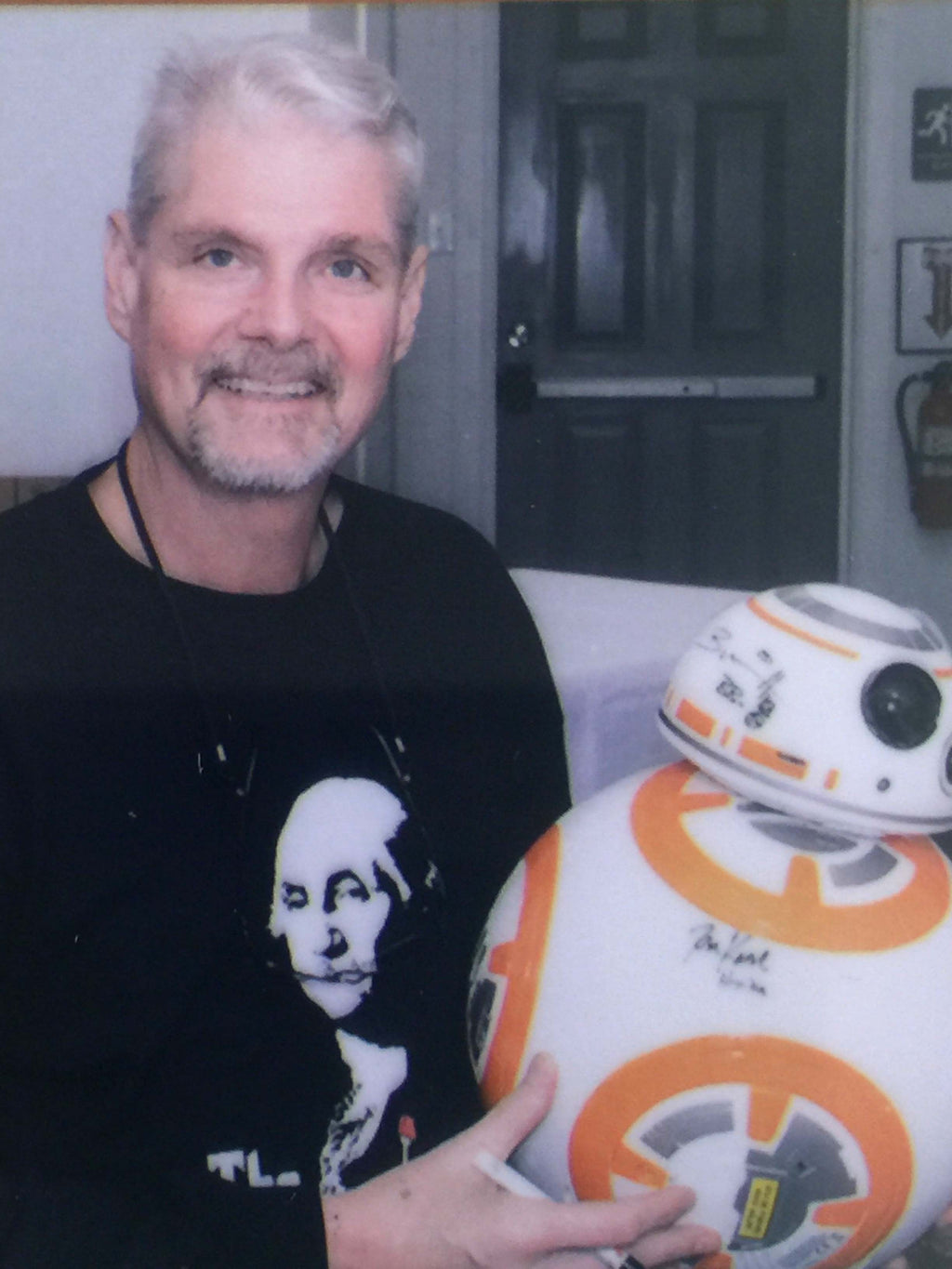 BB8 Star Wars 19 autographes ! Harrison Ford, Mark Hamill