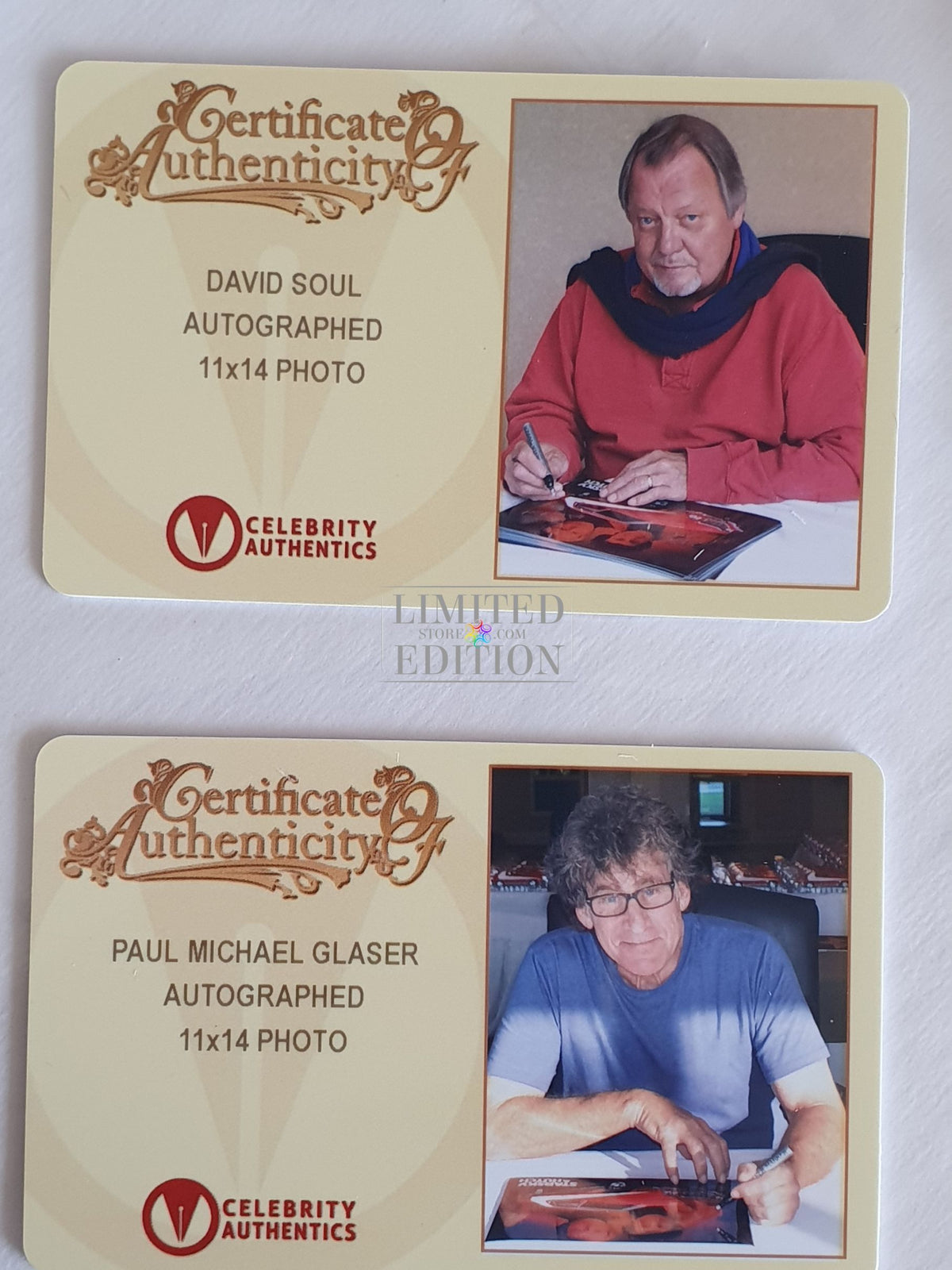 Photo Starsky et Hutch 2 autographes et COA
