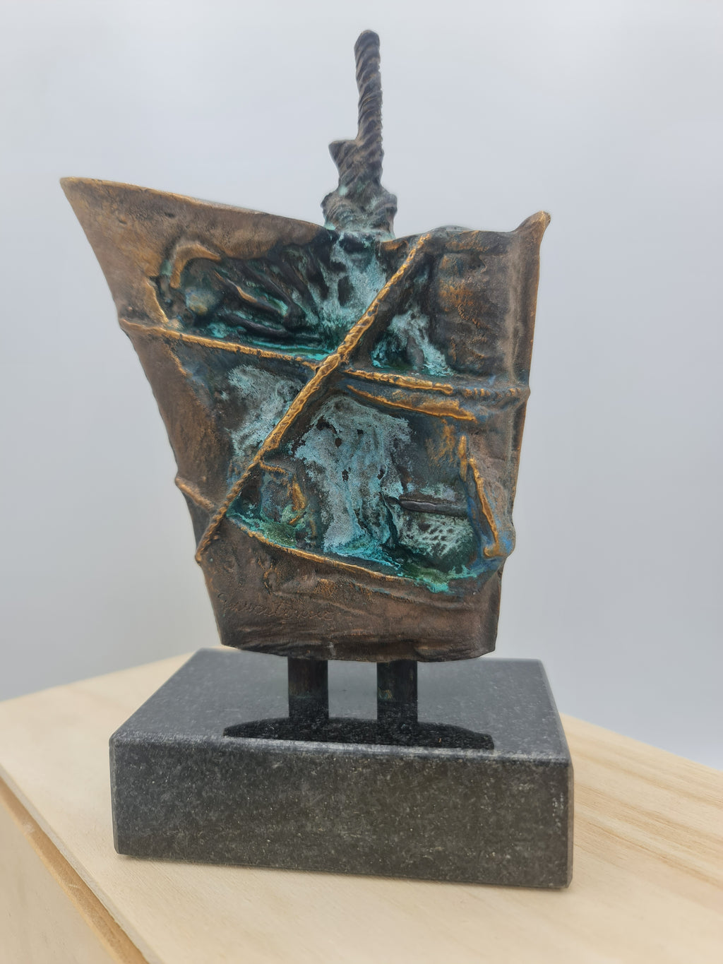 Bronze Solidarieta du sculpteur Antonio Giancaterino 64/90