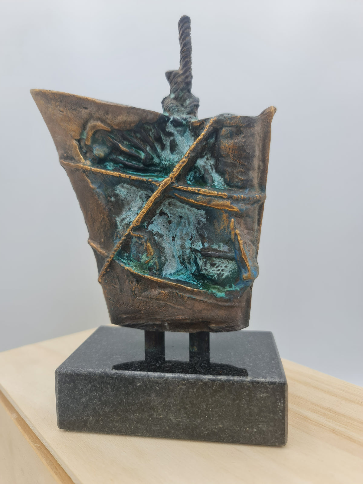 Bronze Solidarieta du sculpteur Antonio Giancaterino 64/90