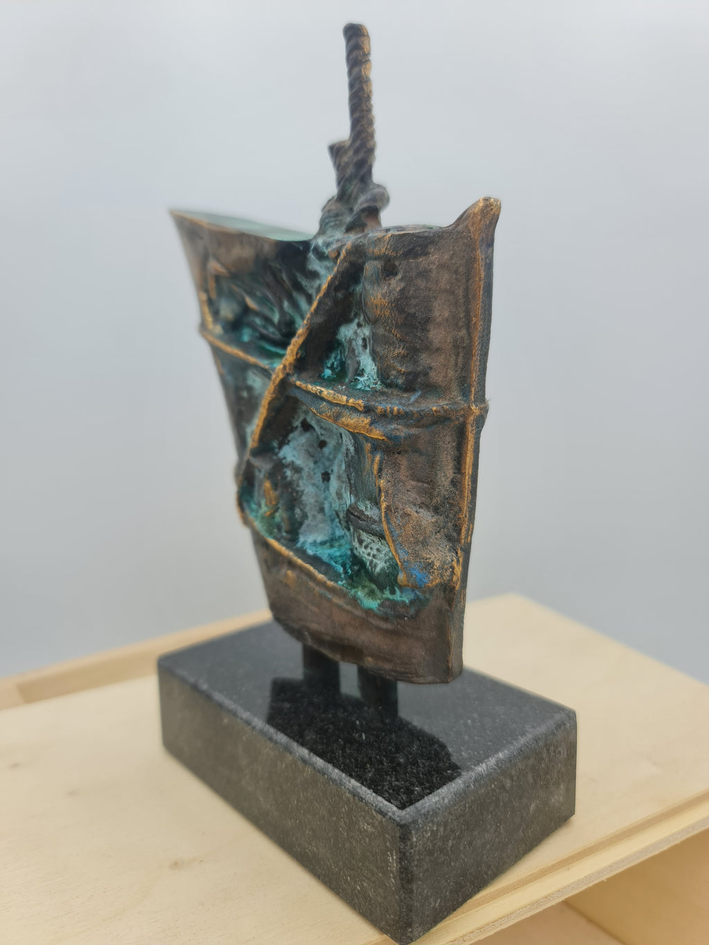 Bronze Solidarieta du sculpteur Antonio Giancaterino 64/90