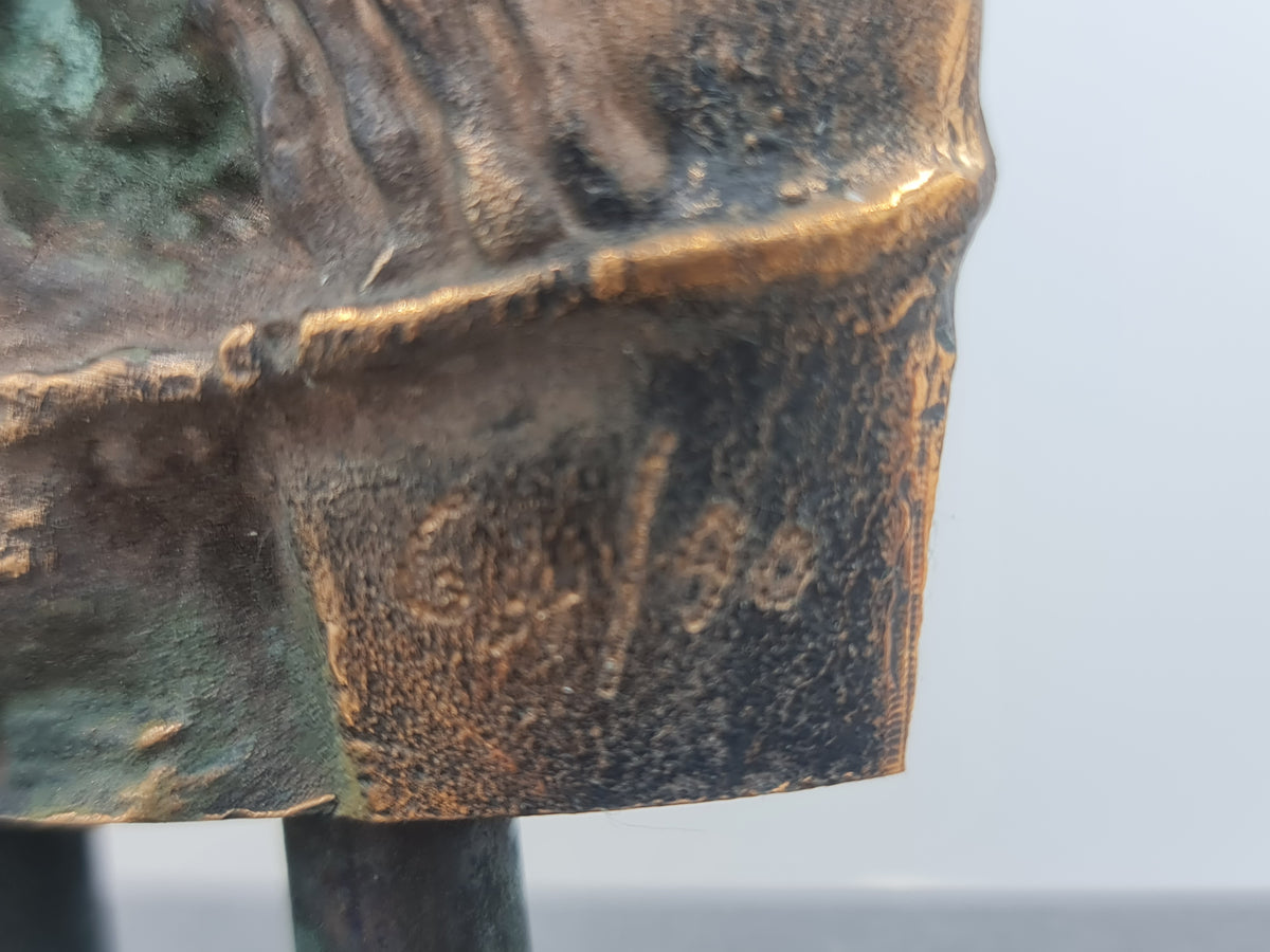 Bronze Solidarieta du sculpteur Antonio Giancaterino 64/90