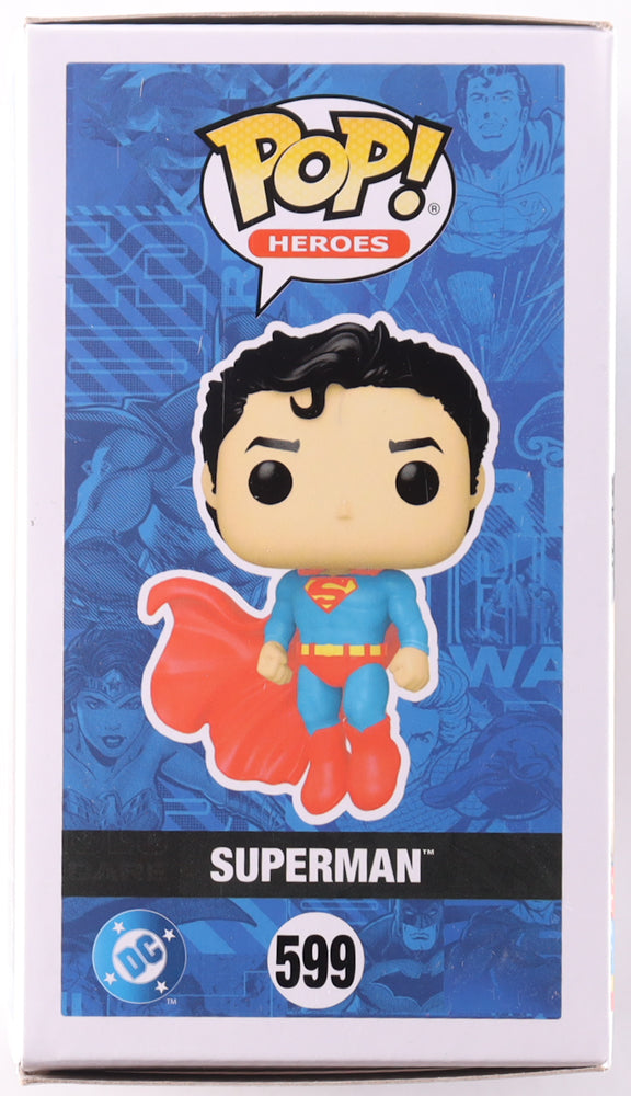 Autographe de Brandon Routh sur Funko Pop Superman 599 -  DC COMICS JSA