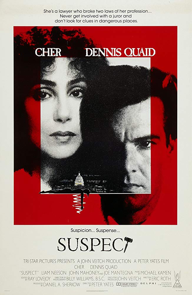 Autographe Dennis Quaid photo du film Suspect Dangereux