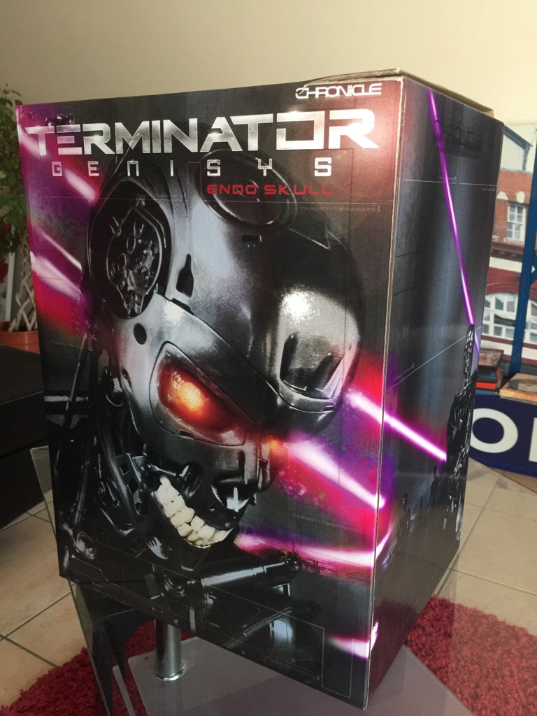 Buste Terminator T-800 signé par Arnold Schwarzenegger
