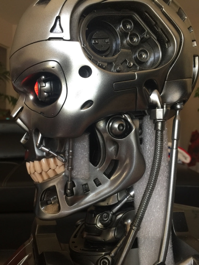 Buste Terminator T-800 signé par Arnold Schwarzenegger