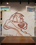 Timon (Le Roi Lion) dessin original de Francesco Barbieri
