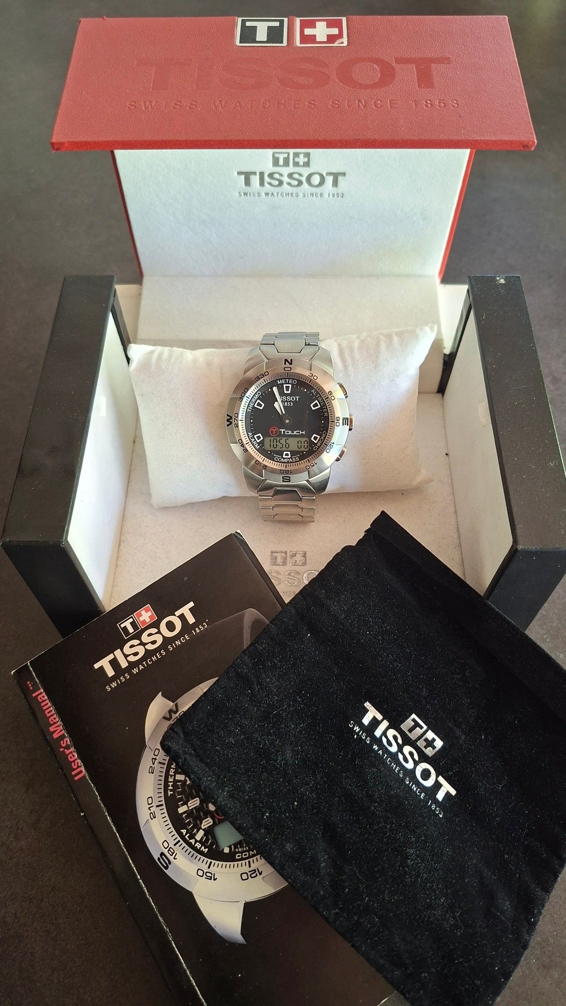 Tissot T-Touch Titanium Z 253/353 Touch Screen Chronograph