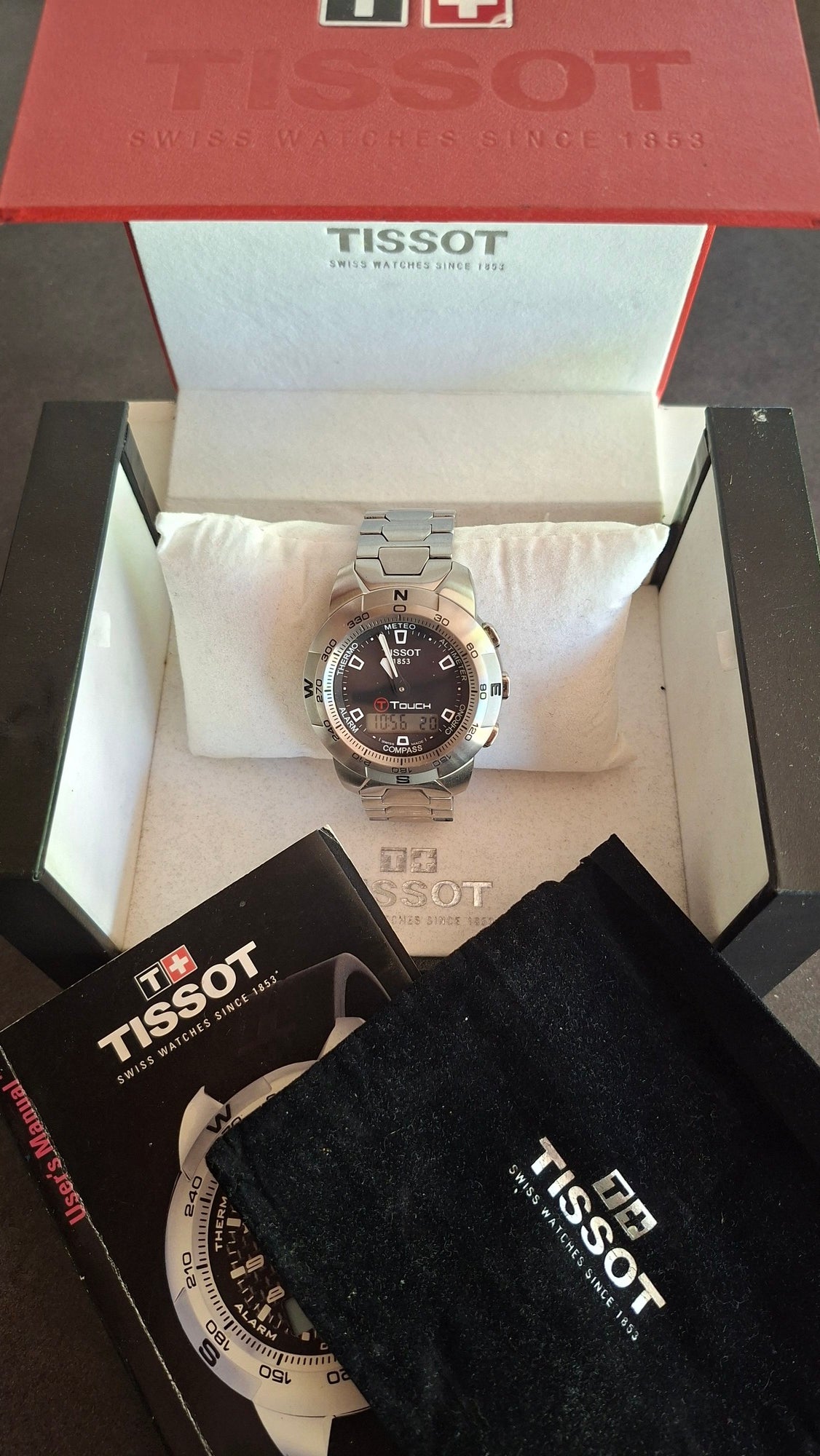 Tissot T-Touch Titanium Z 253/353 Touch Screen Chronograph