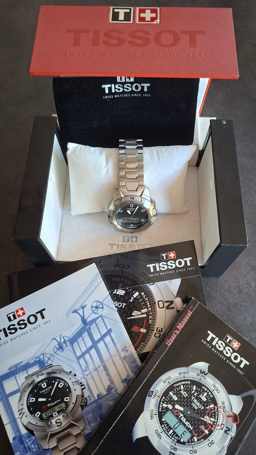 Tissot T-Touch Titanium Z 253/353 Touch Screen Chronograph