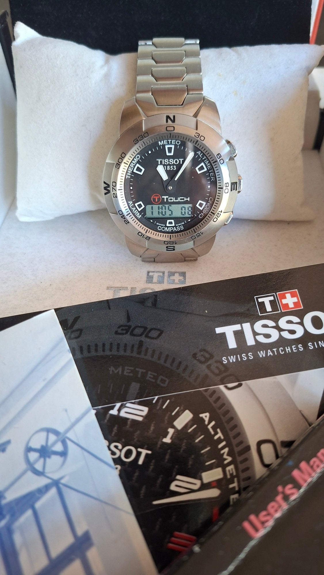 Tissot T-Touch Titanium Z 253/353 Touch Screen Chronograph