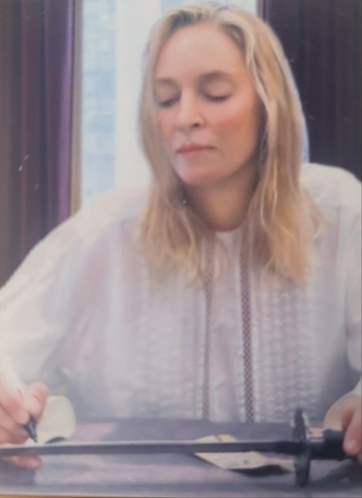 Katana Kill Bill signé par Uma Thurman. Certificat d´authenticité