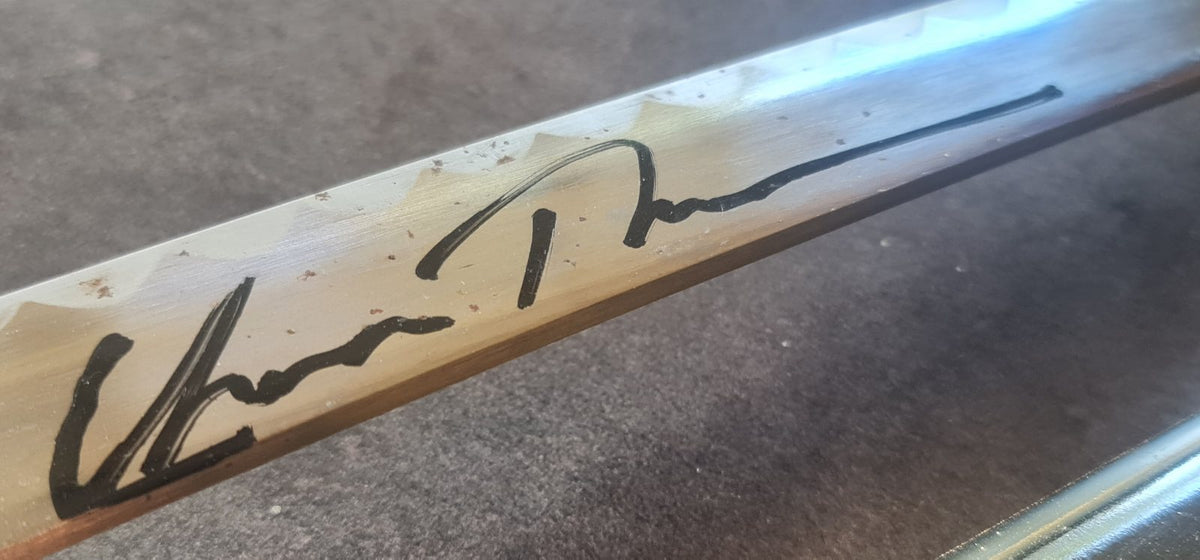 Katana Kill Bill signé par Uma Thurman. Certificat d´authenticité