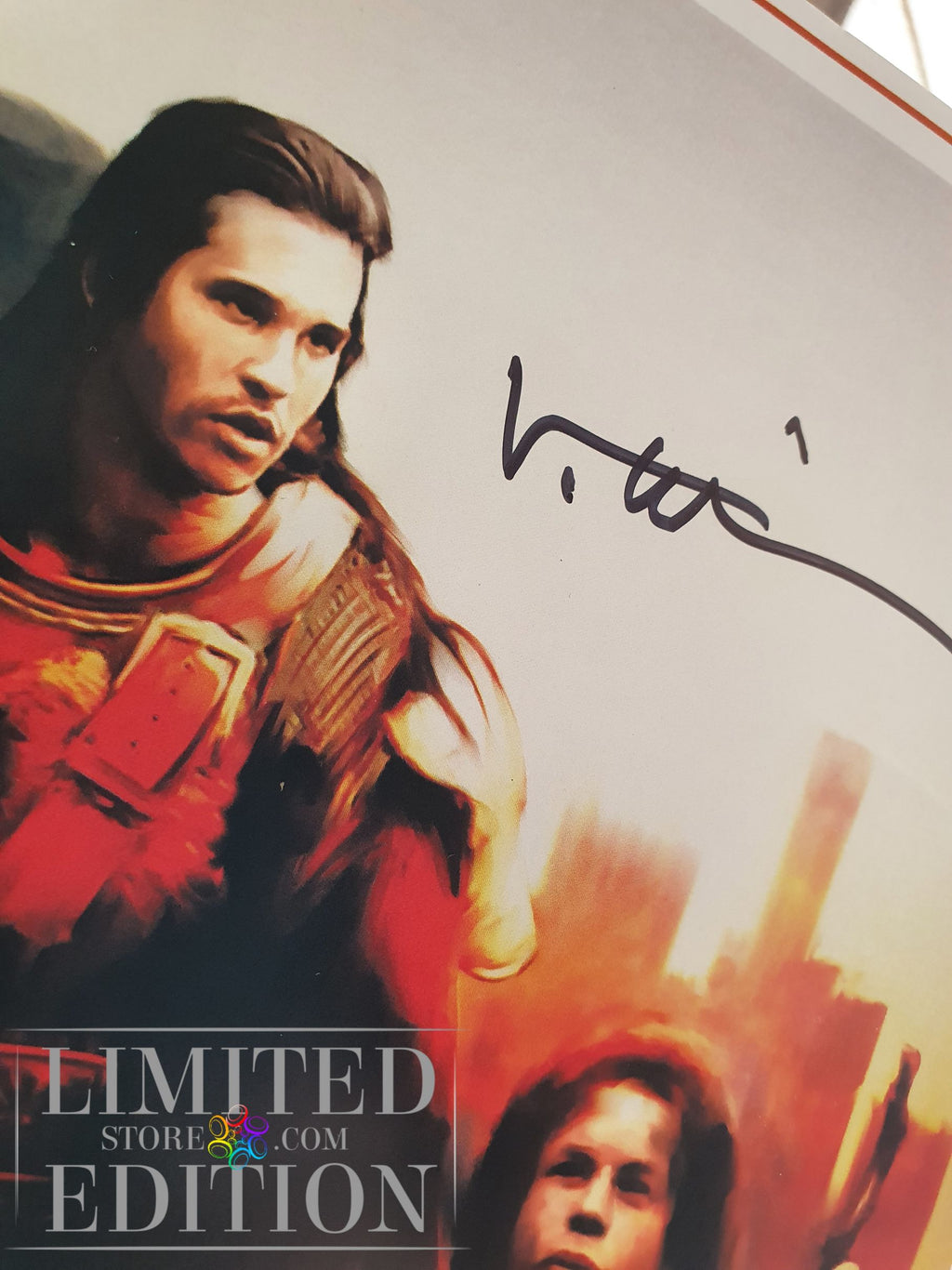 Photo du film Willow signée par Val Kilmer