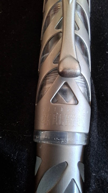 Stylo plume Visconti Skeleton Titanium Edition limitée 888