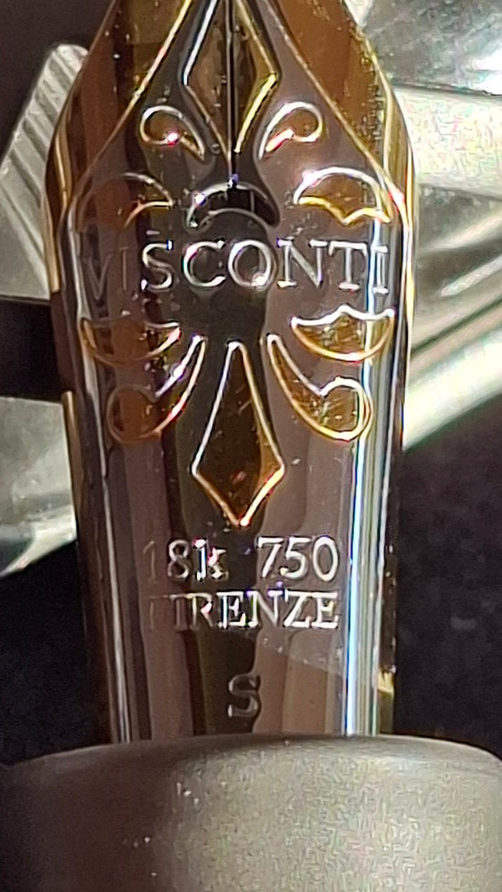 Stylo plume Visconti Skeleton Titanium Edition limitée 888