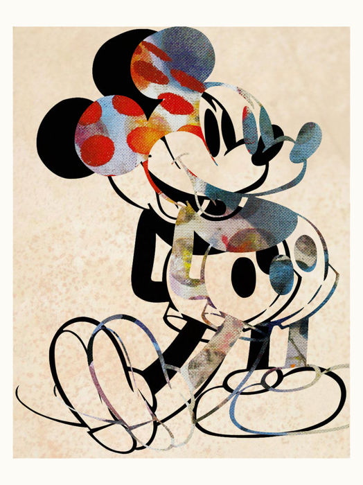 Sérigraphie I have a friend - Francisco Nicolas