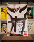 Nicola Sirkis Indochine autographe sur l'affiche du concert Paradize