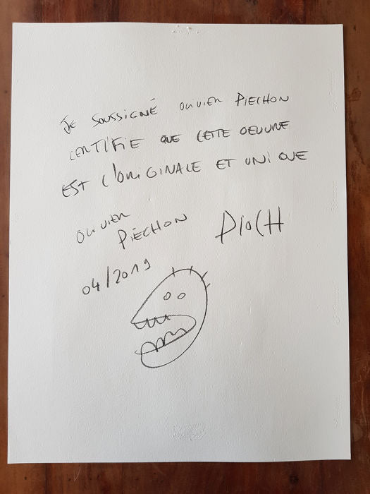 PIOCH - "Naked" - original artwork