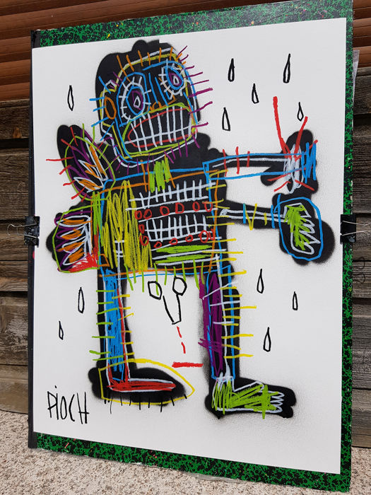 PIOCH - "Mr Robot" - œuvre originale