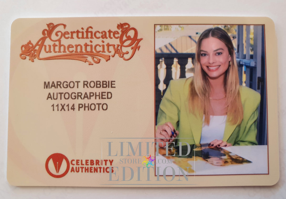Margot Robbie signe une magnifique photo d'actrice.