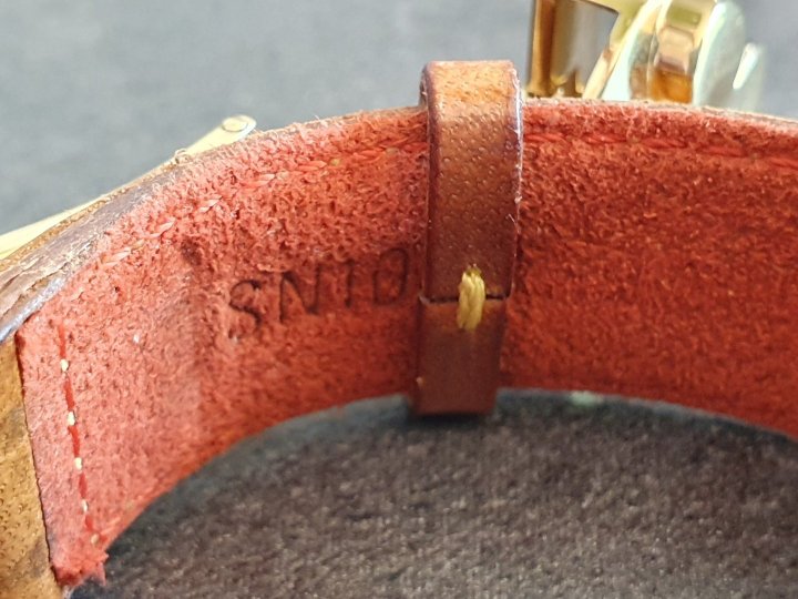 Bracelet cuir marron Louis Vuitton