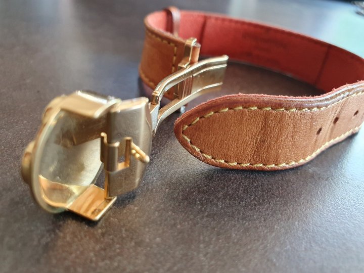 Bracelet cuir marron Louis Vuitton