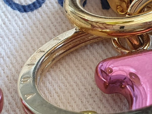 Louis Vuitton bag charm and key holder
