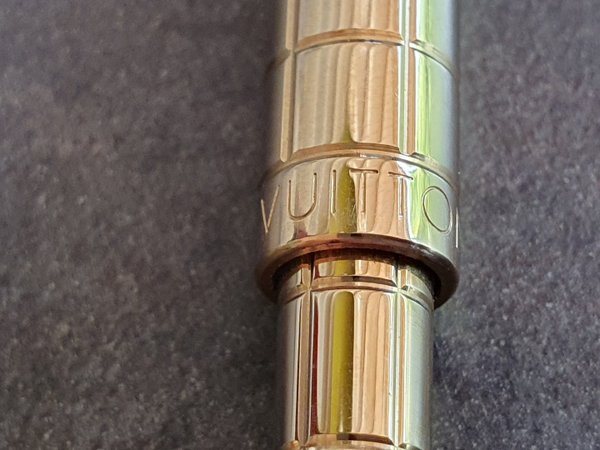 Stylo or pour agenda Louis Vuitton