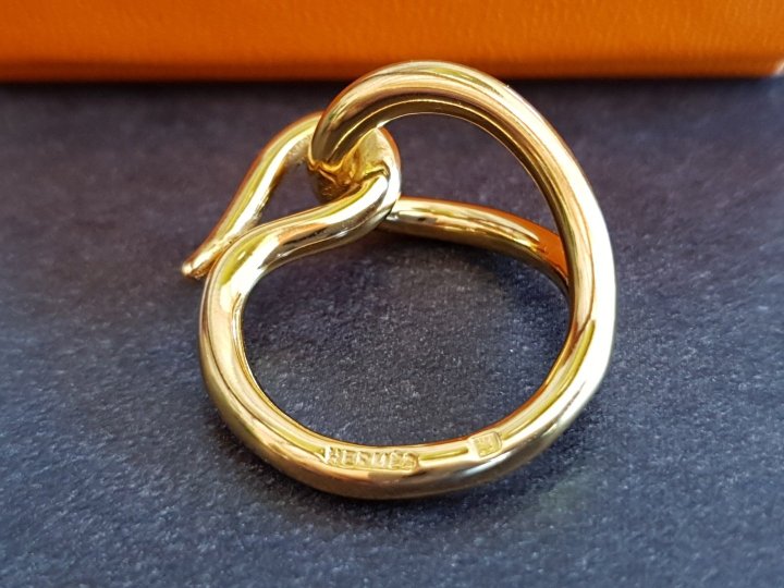Hermès bague or