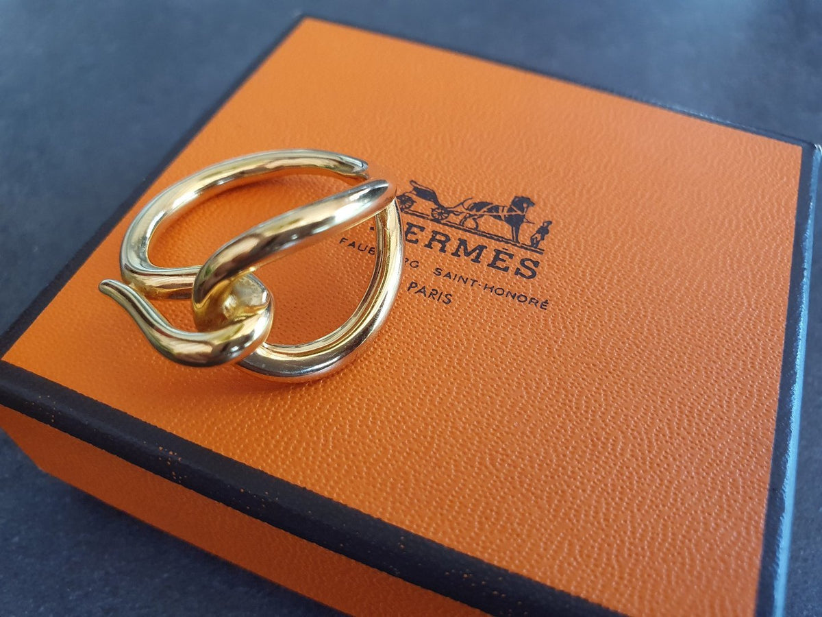 Hermès bague or