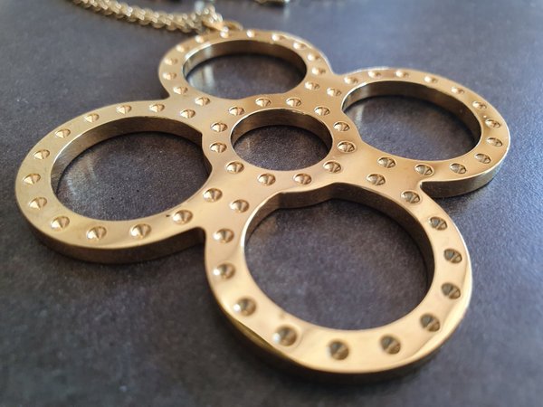 Collier pendentif fleur Louis Vuitton