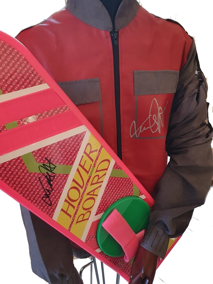 Michael J. Fox a signé le Blouson de Marty MacFly !