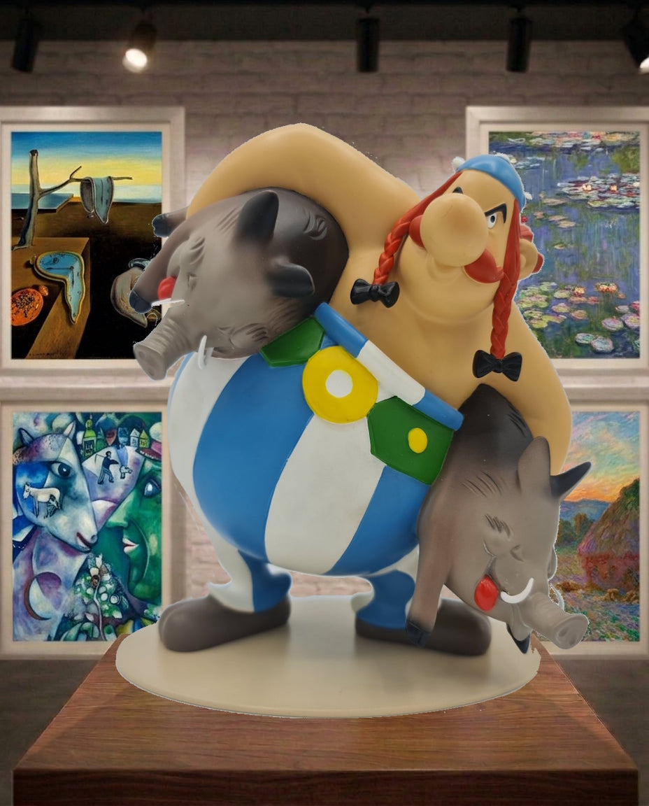 Obelix et les sangliers - Leblon Delienne Edition limitée