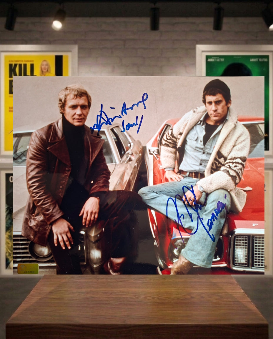 Photo Starsky et Hutch signée par les deux acteurs - Celebrity Authentics -