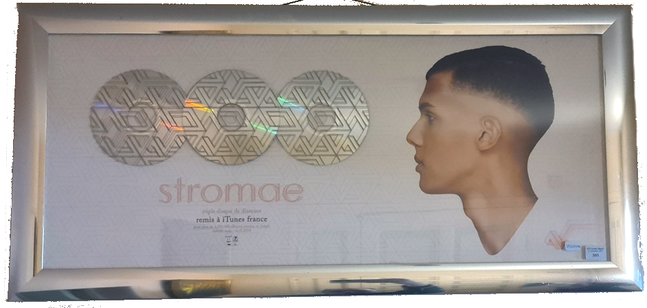 STROMAE Triple disque de diamant