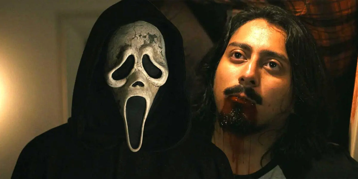 Masque SCREAM signé par l'acteur Tony Revolori. Certificat Beckett