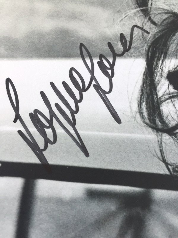 Sophia Loren photography 20x25 cm with autograph and certificate of authenticity