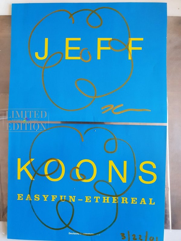 Dessins originaux de Jeff Koons