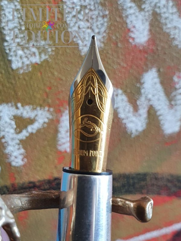 Michel Audiard Epicuriens Artist proof silver fountain pen