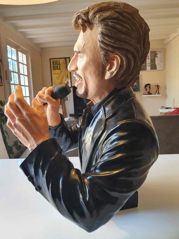 Johnny Hallyday limited edition bust 1000 pieces