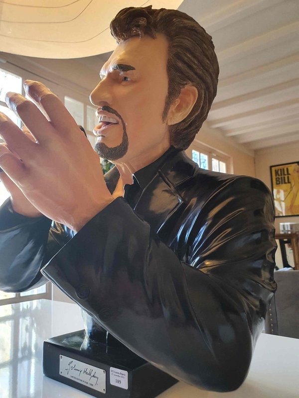 Johnny Hallyday limited edition bust 1000 pieces