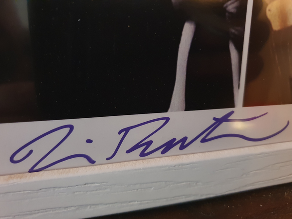 Tim Burton signe poster Les Noces funèbres