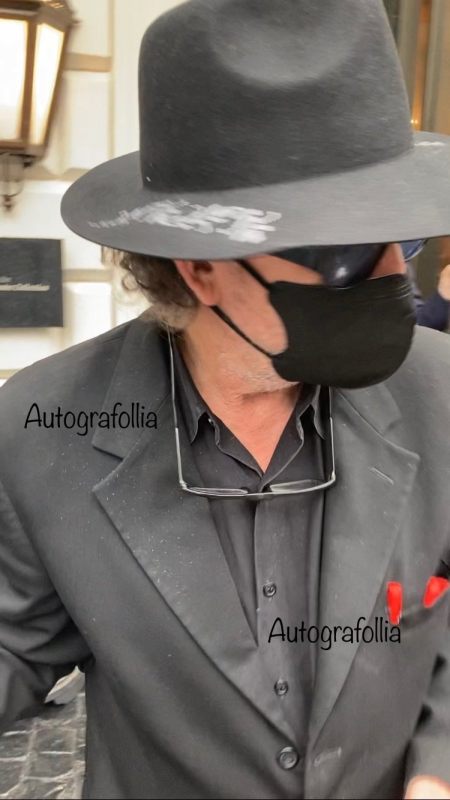 Tim Burton signe poster Les Noces funèbres